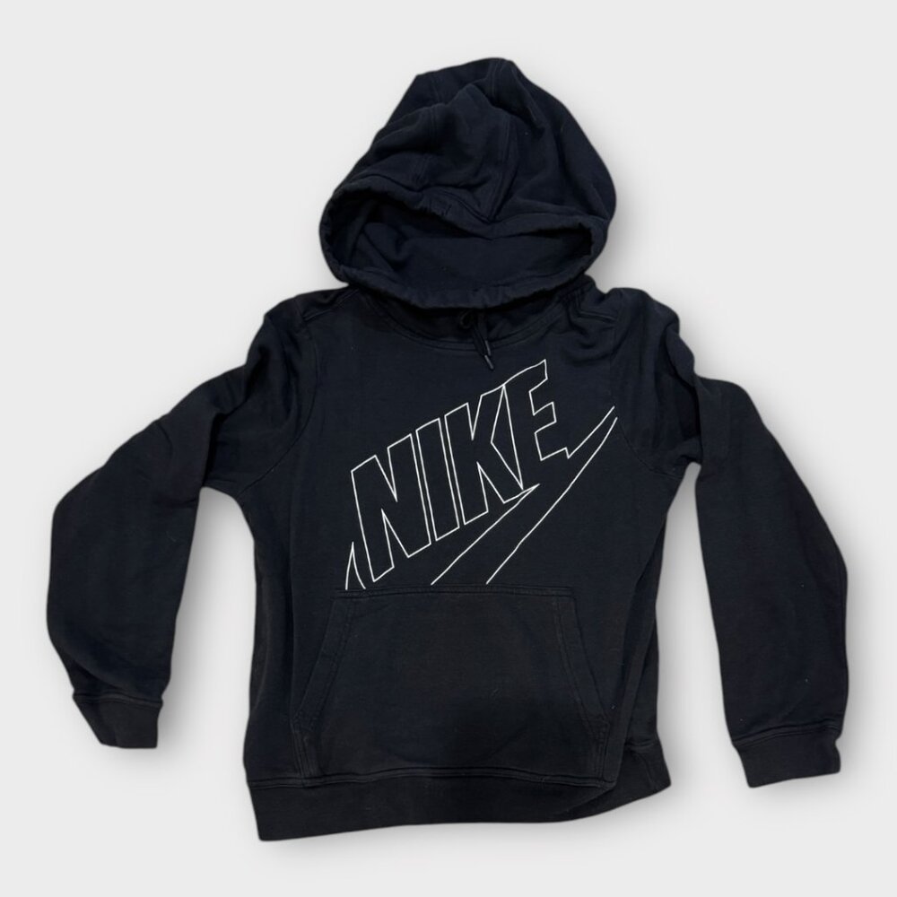 SALE - $8 - Nike vintage-style hooded mock neck sweatshirt - women's small